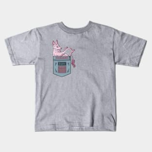 Pocket demon No.101 Kids T-Shirt